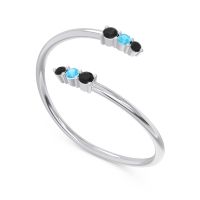 Simple Wrap Pave Svana Band