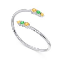 Simple Wrap Pave Svana Band