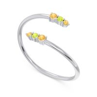 Simple Wrap Pave Svana Band