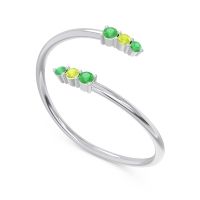 Simple Wrap Pave Svana Band