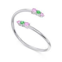 Simple Wrap Pave Svana Band