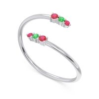 Simple Wrap Pave Svana Band