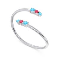 Simple Wrap Pave Svana Band