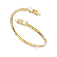 Simple Wrap Pave Svana Band