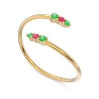 Simple Wrap Pave Svana Band