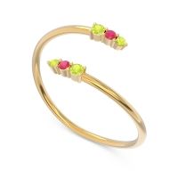 Simple Wrap Pave Svana Band