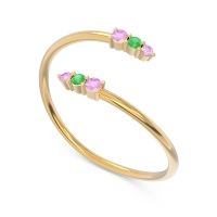 Simple Wrap Pave Svana Band
