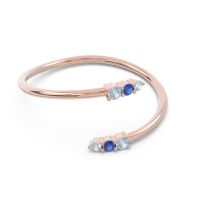 Simple Wrap Pave Svana Band
