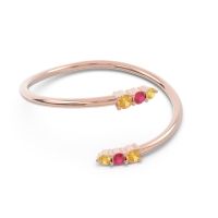 Simple Wrap Pave Svana Band