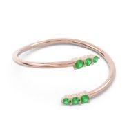 Simple Wrap Pave Svana Band