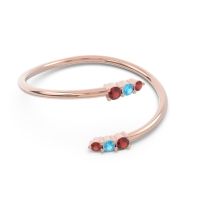 Simple Wrap Pave Svana Band