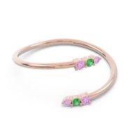 Simple Wrap Pave Svana Band