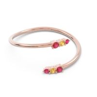 Simple Wrap Pave Svana Band