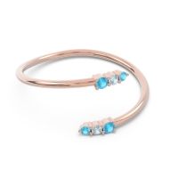 Simple Wrap Pave Svana Band