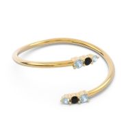 Simple Wrap Pave Svana Band