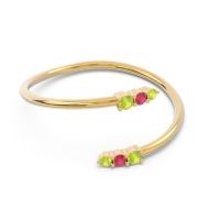 Simple Wrap Pave Svana Band