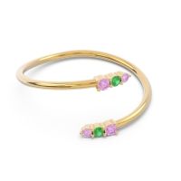 Simple Wrap Pave Svana Band