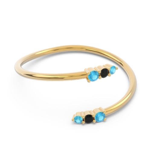 Simple Wrap Pave Svana Band