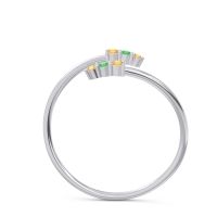 Simple Wrap Pave Svana Band