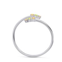 Simple Wrap Pave Svana Band