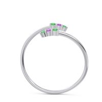 Simple Wrap Pave Svana Band