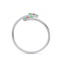 Simple Wrap Pave Svana Band