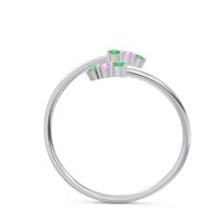 Simple Wrap Pave Svana Band