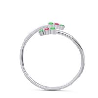 Simple Wrap Pave Svana Band