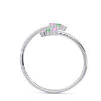 Simple Wrap Pave Svana Band