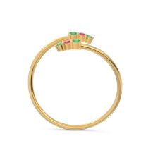 Simple Wrap Pave Svana Band