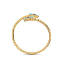 Simple Wrap Pave Svana Band
