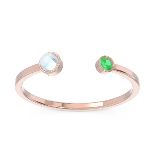 Petite Modern Bezel Asamana Band