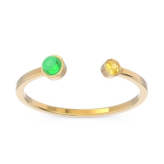 Petite Modern Bezel Asamana Band