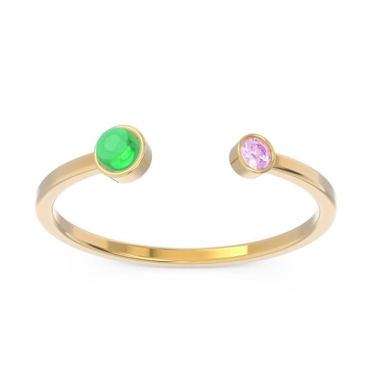 Petite Modern Bezel Asamana Band