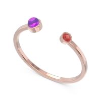 Petite Modern Bezel Asamana Band