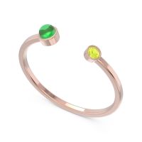 Petite Modern Bezel Asamana Band