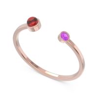 Petite Modern Bezel Asamana Band