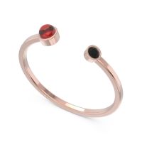 Petite Modern Bezel Asamana Band