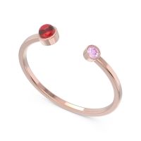 Petite Modern Bezel Asamana Band