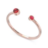 Petite Modern Bezel Asamana Band