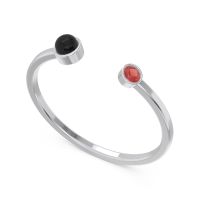 Petite Modern Bezel Asamana Band