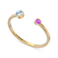 Petite Modern Bezel Asamana Band
