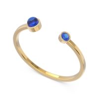 Petite Modern Bezel Asamana Band
