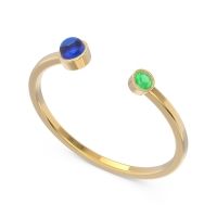 Petite Modern Bezel Asamana Band