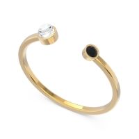 Petite Modern Bezel Asamana Band