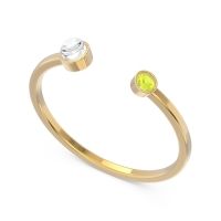 Petite Modern Bezel Asamana Band
