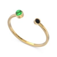 Petite Modern Bezel Asamana Band