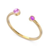 Petite Modern Bezel Asamana Band