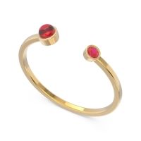 Petite Modern Bezel Asamana Band