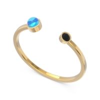 Petite Modern Bezel Asamana Band